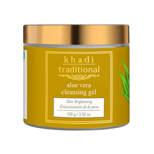 Gel limpiador tradicional de aloe vera de Khadi