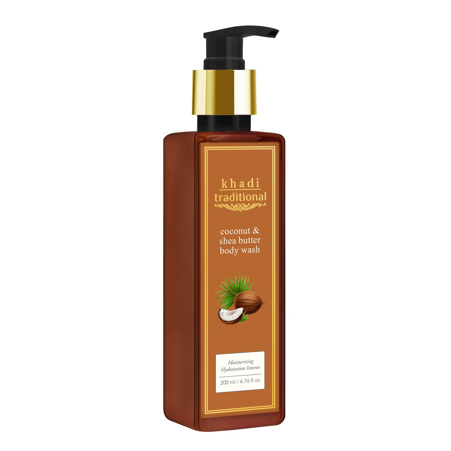 Gel de baño tradicional de coco y manteca de karité Khadi