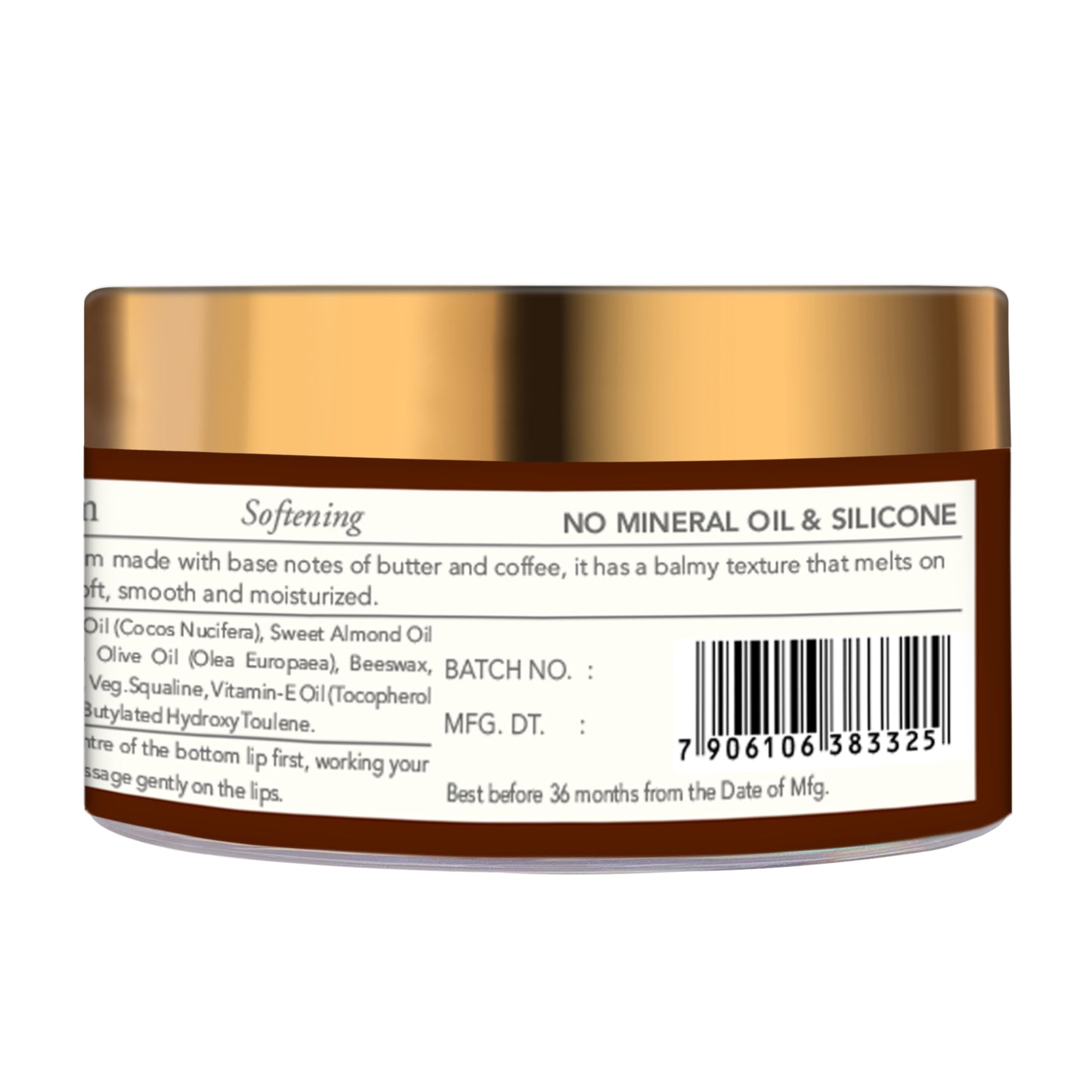 Bálsamo labial tradicional de café Khadi