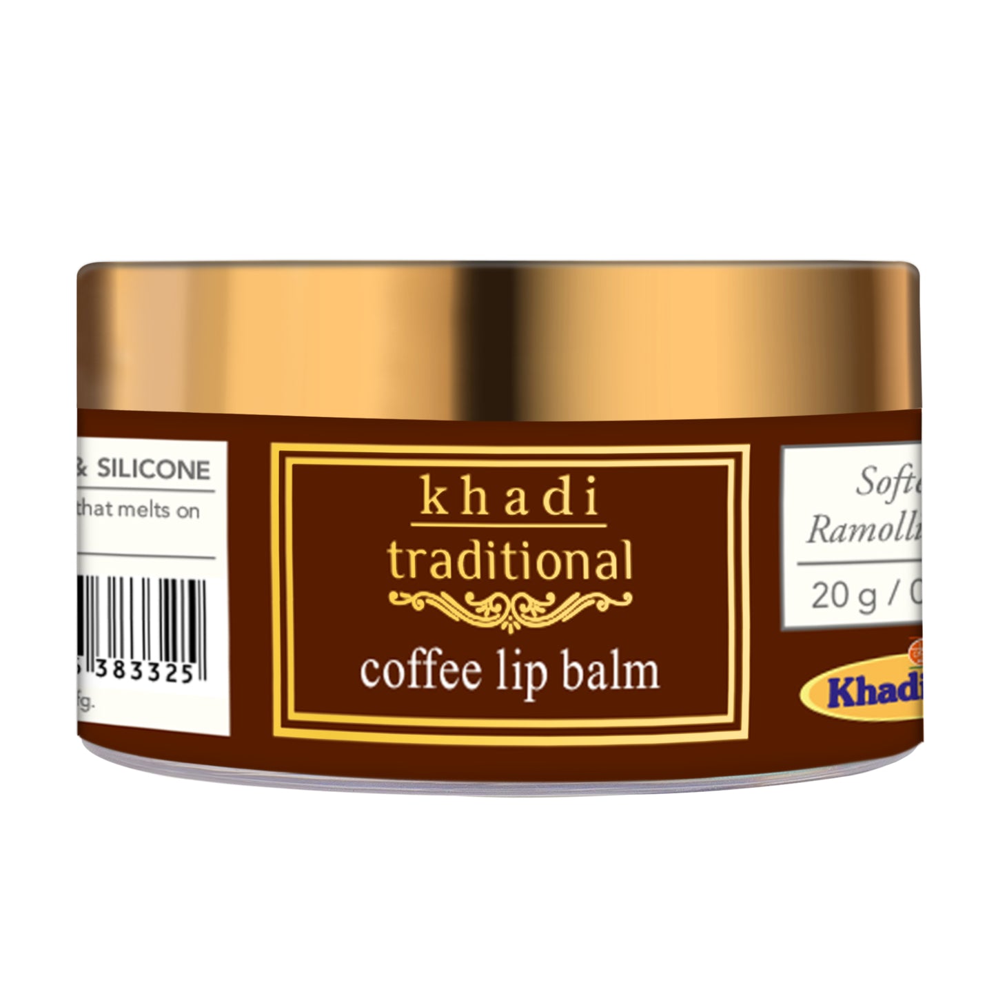 Bálsamo labial tradicional de café Khadi