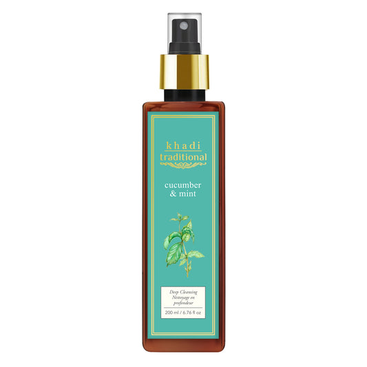 Tónico tradicional para la piel con pepino y menta de Khadi