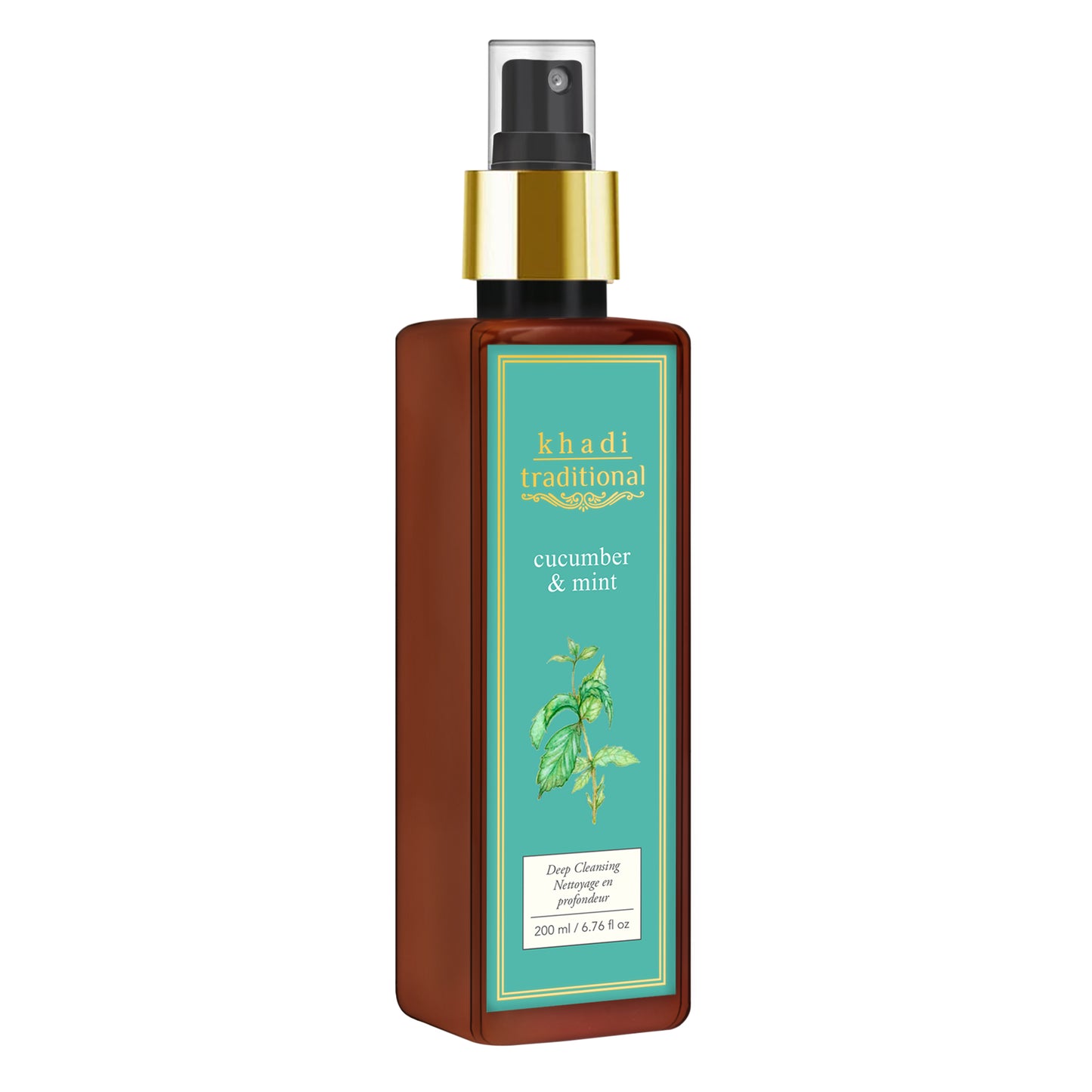 Tónico tradicional para la piel con pepino y menta de Khadi
