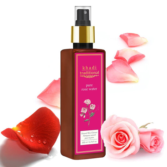 Agua de rosas pura tradicional Khadi