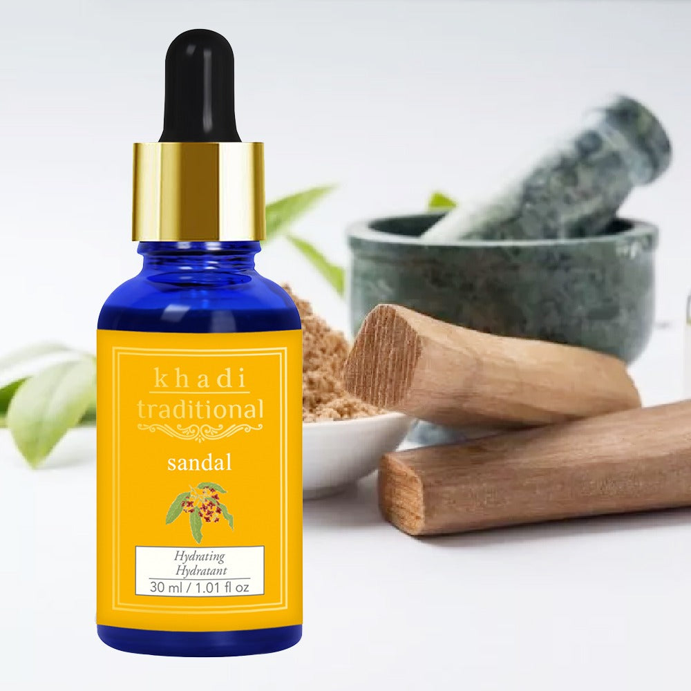 Huile essentielle de santal traditionnelle Khadi