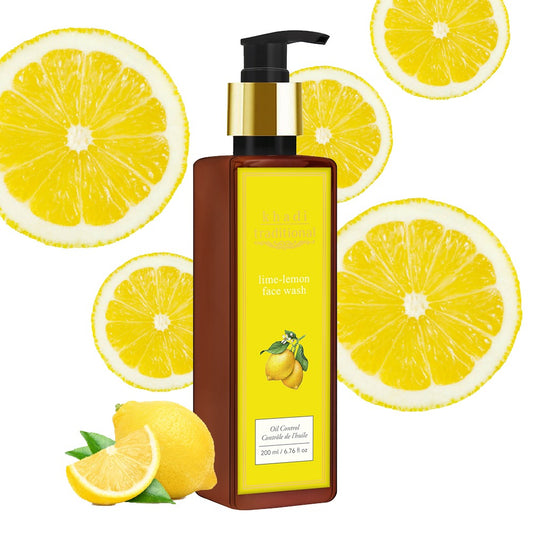 Jabón facial tradicional de lima y limón Khadi