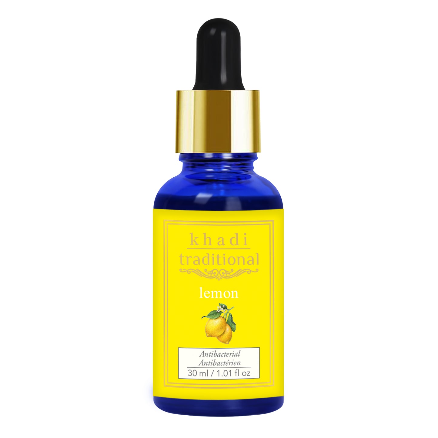Aceite esencial tradicional de limón Khadi