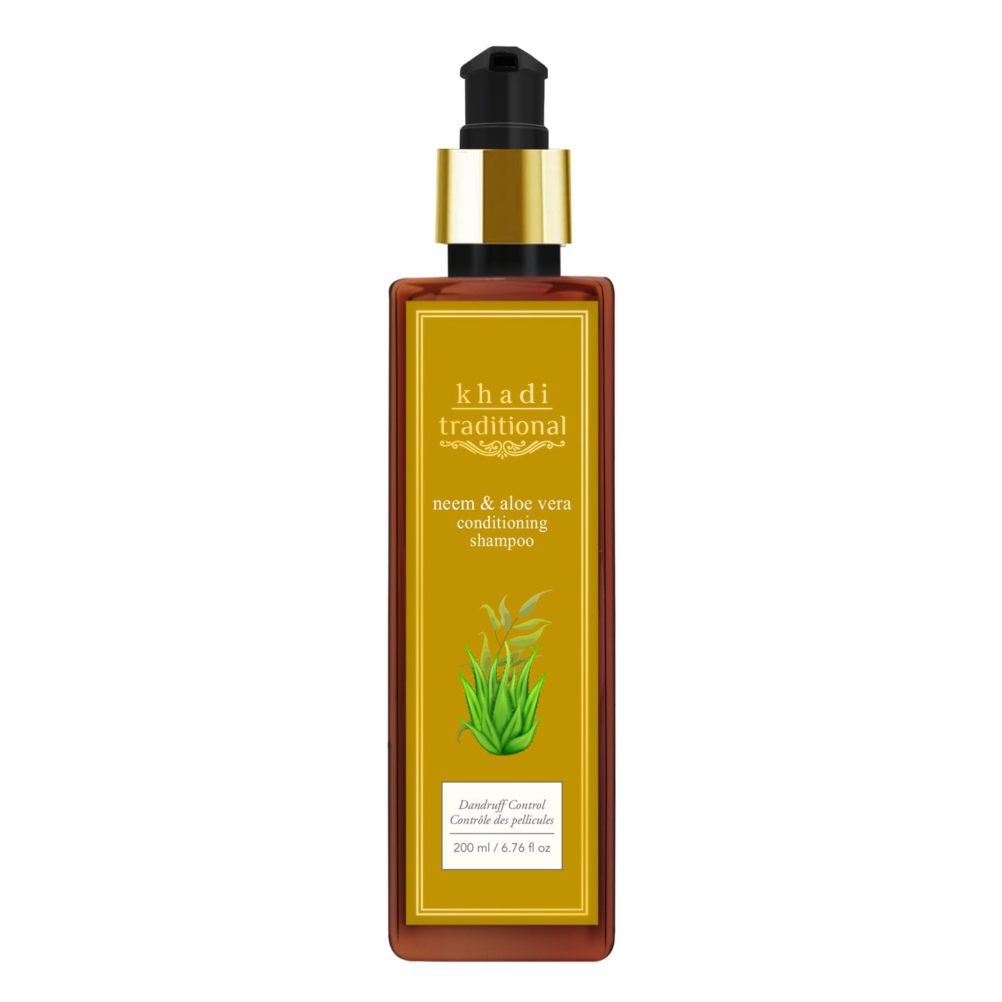 Champú acondicionador tradicional de nim y aloe vera de Khadi
