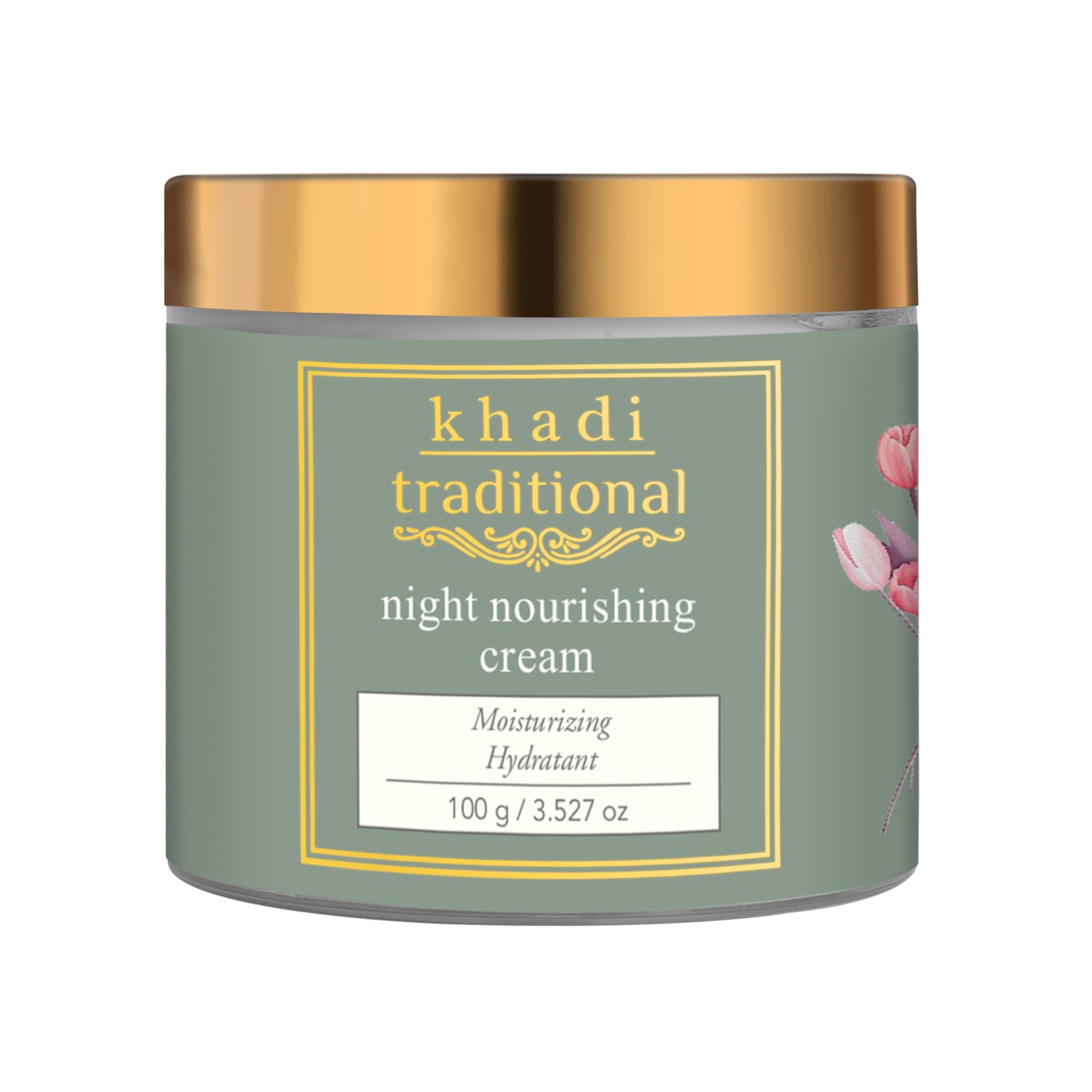 Crema nutritiva de noche tradicional Khadi