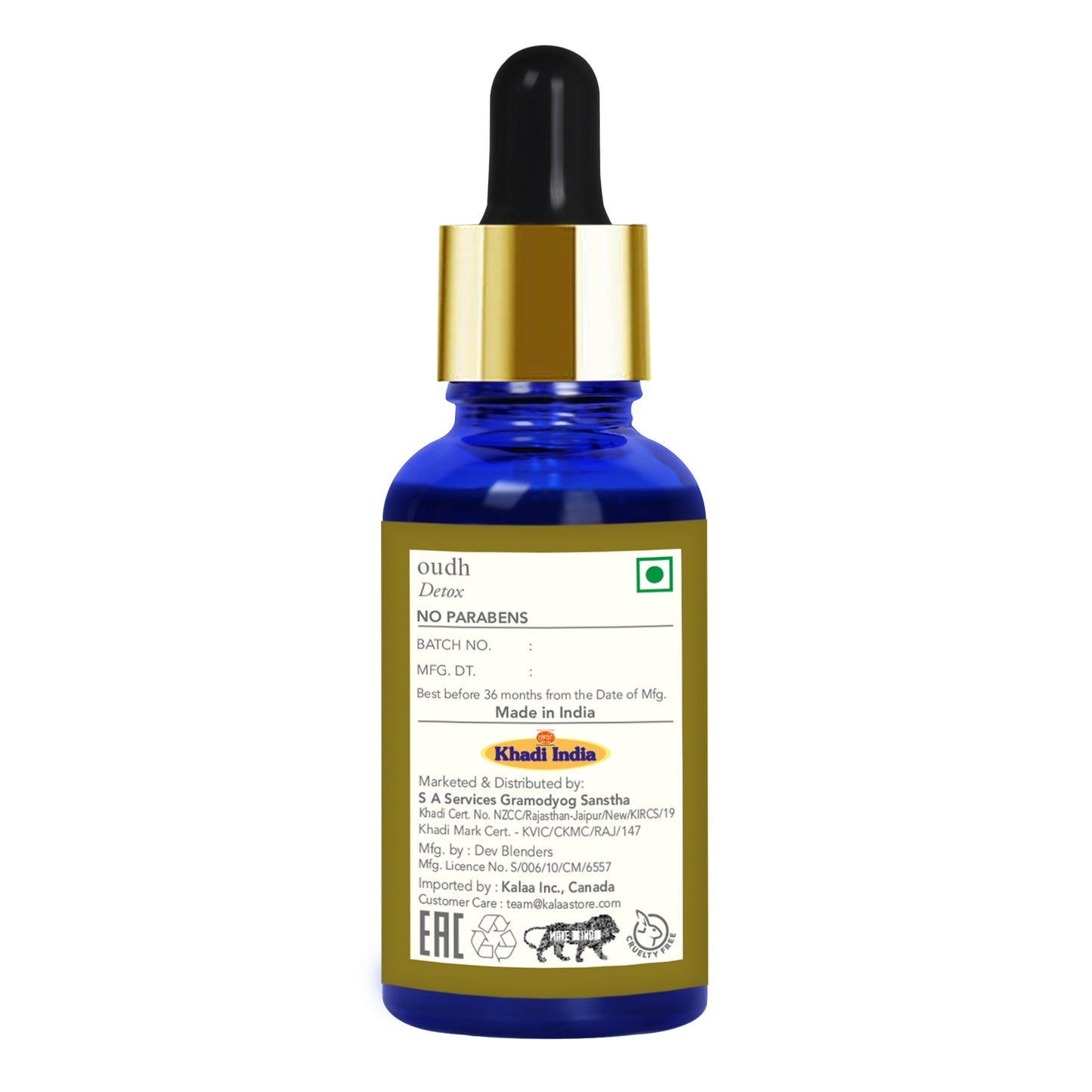 Coffret aromatique traditionnel Khadi Oudh