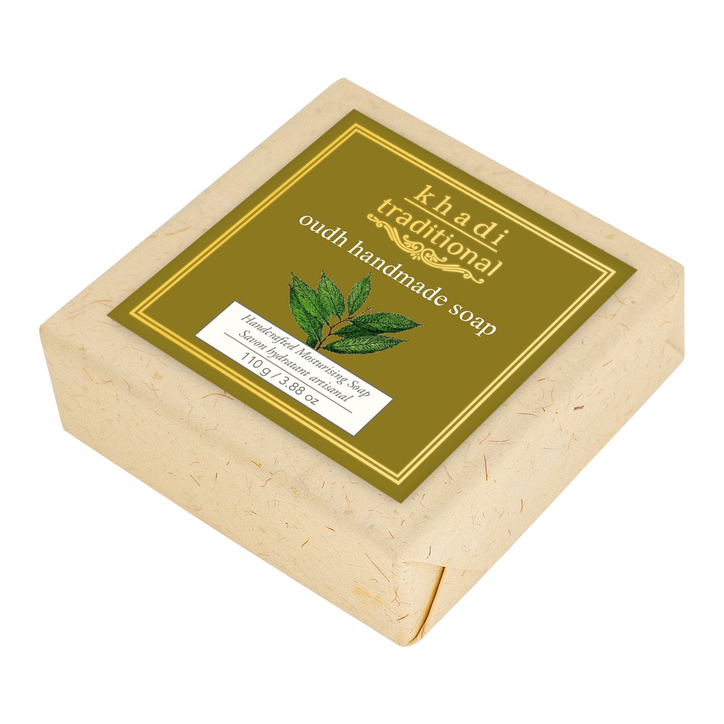 Jabón tradicional de oudh hecho a mano Khadi