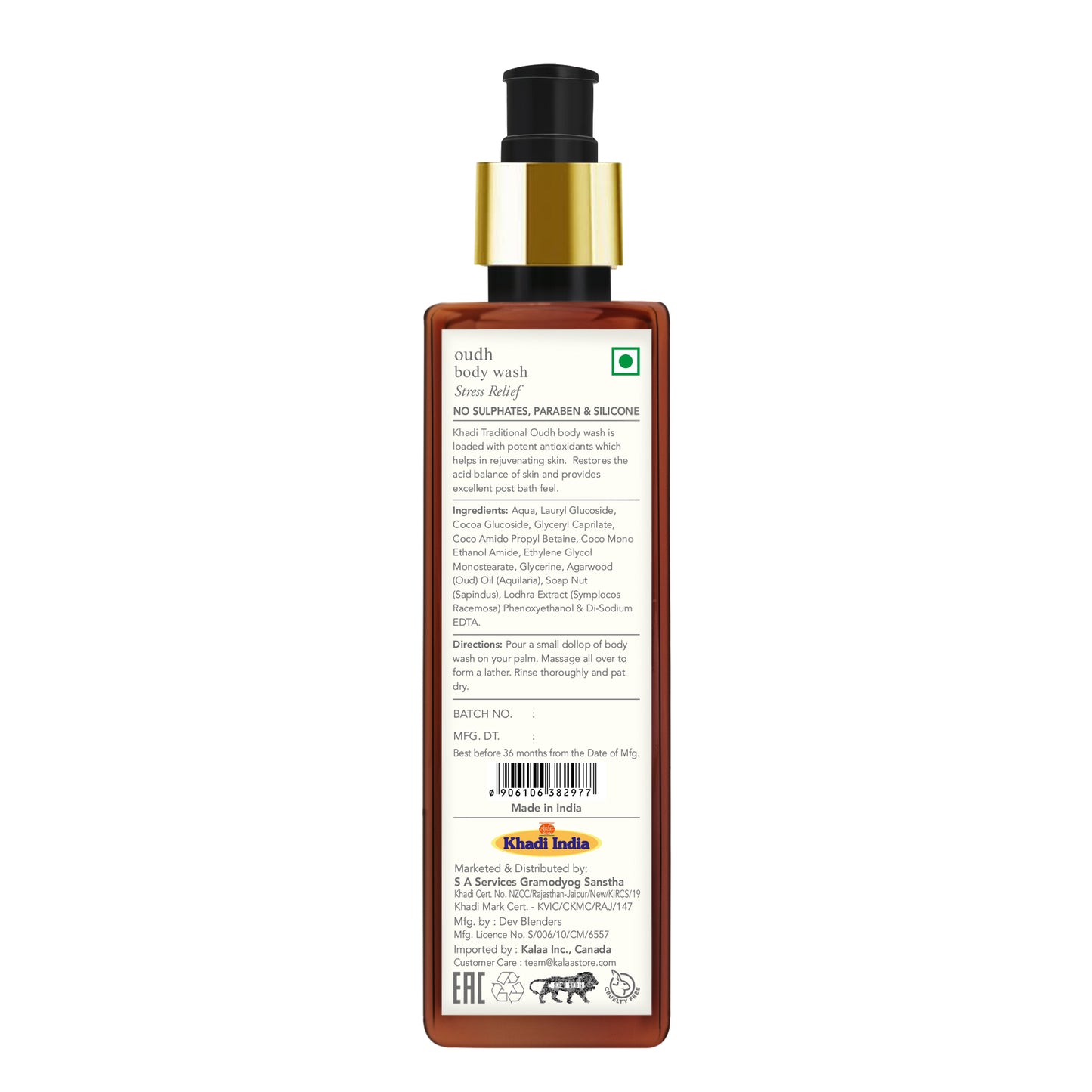 Coffret aromatique traditionnel Khadi Oudh