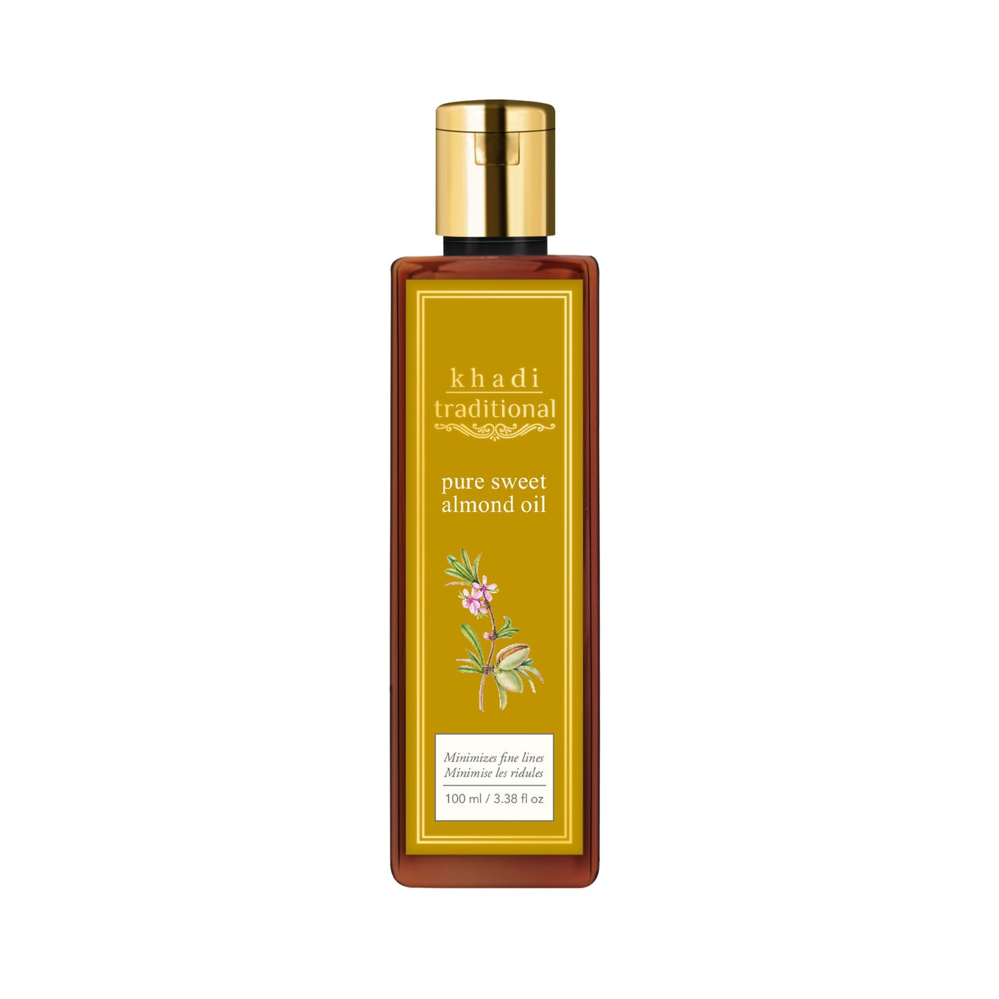 Aceite de almendras dulces puro tradicional Khadi