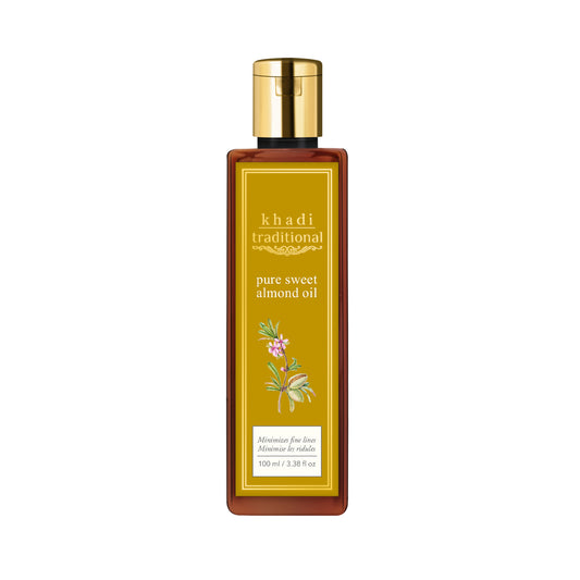 Aceite de almendras dulces puro tradicional Khadi