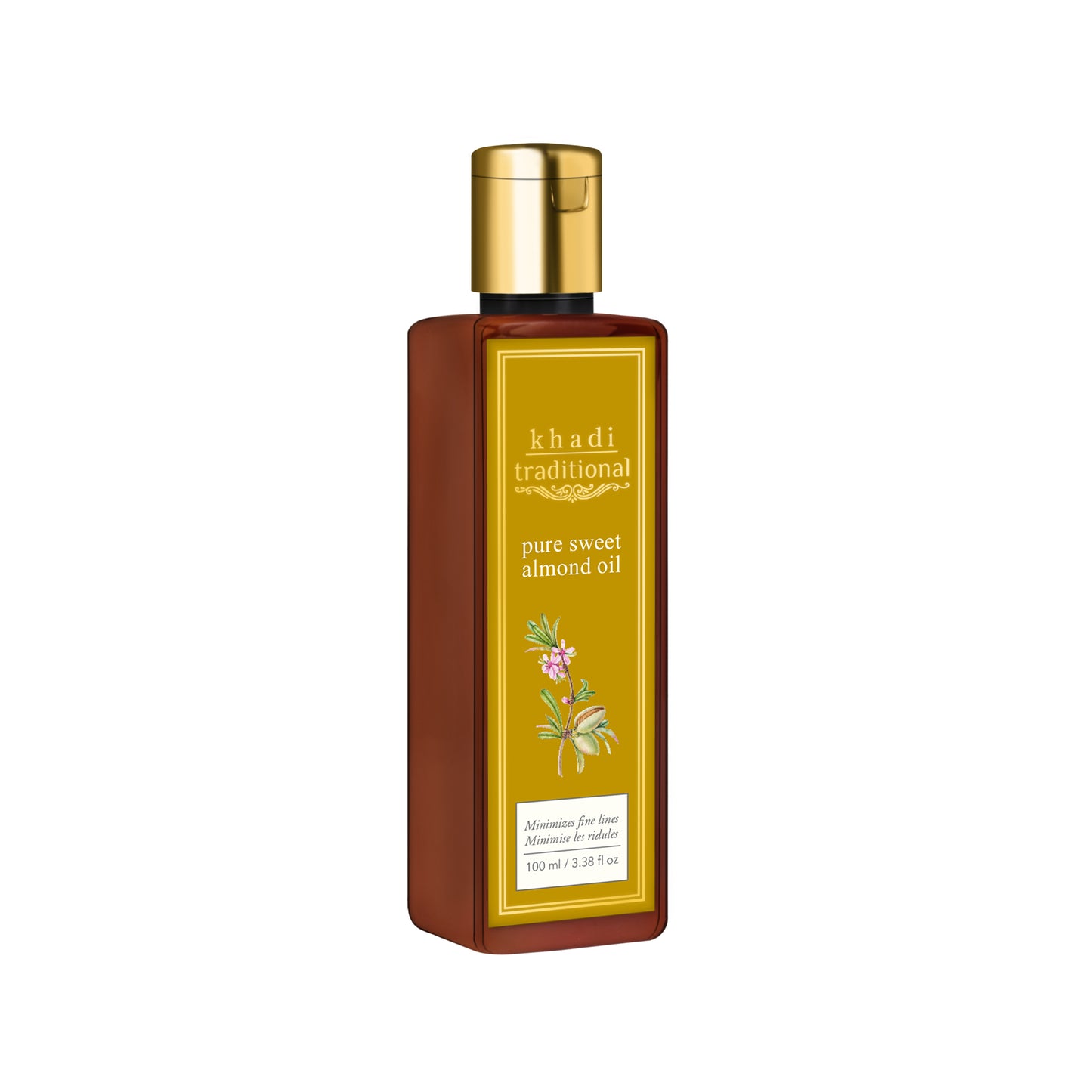 Aceite de almendras dulces puro tradicional Khadi