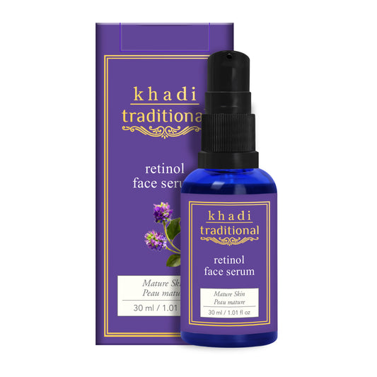 Suero facial tradicional con retinol de Khadi