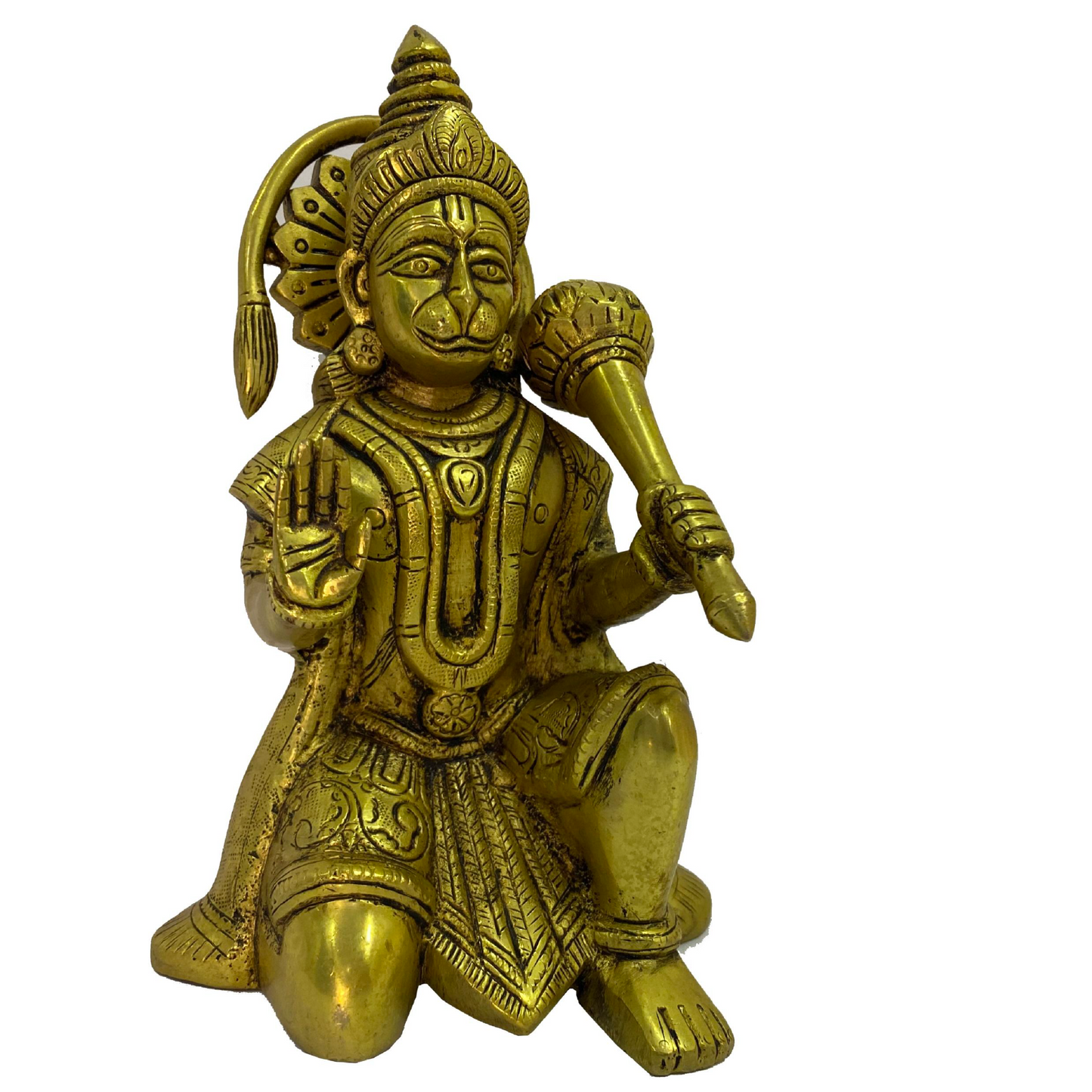 Brass Statue of Lord Hanuman