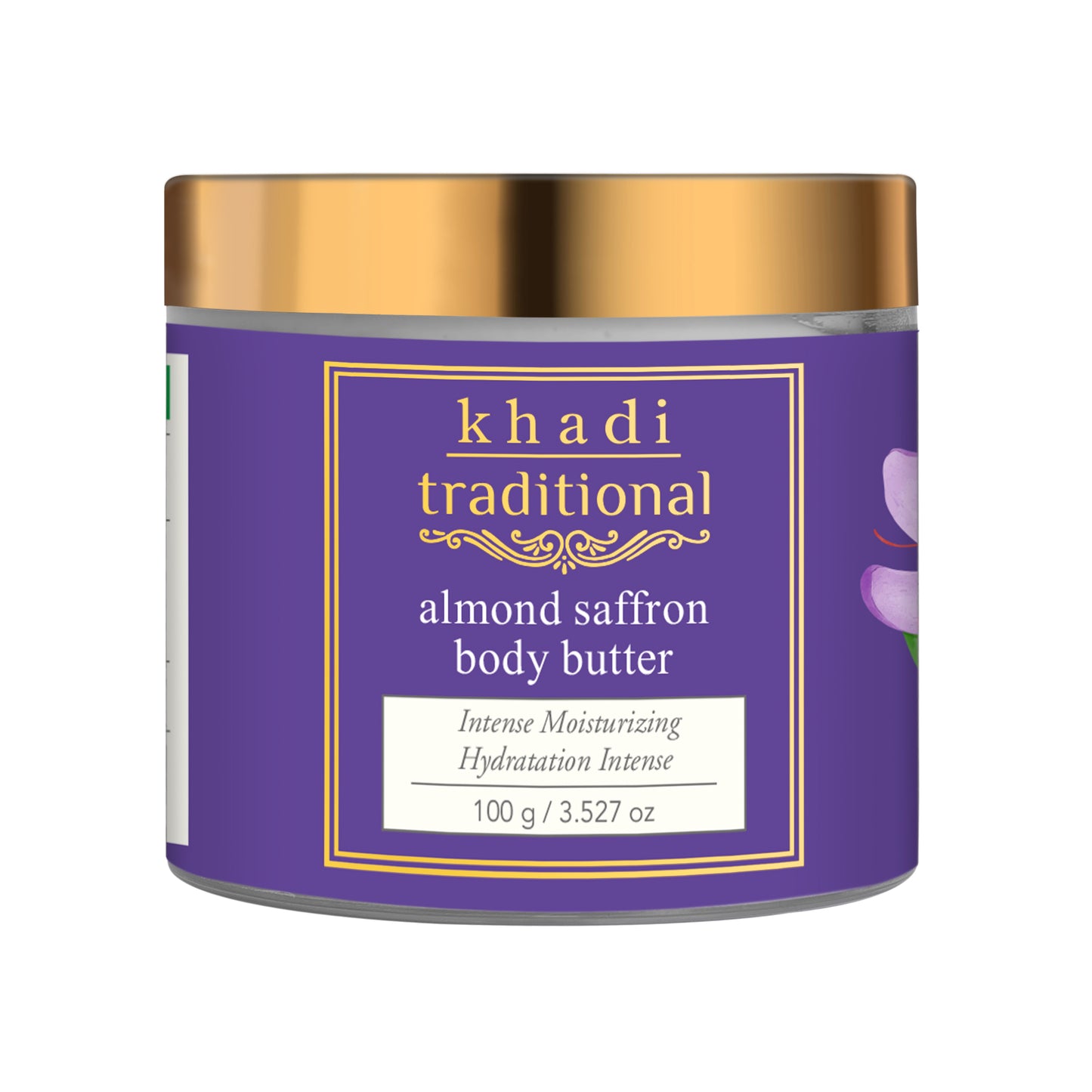 Khadi Traditional Almond Saffron Nourishing Body Butter