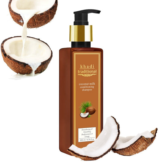 Khadi Traditional Coconut Milk Conditioning Shampoo