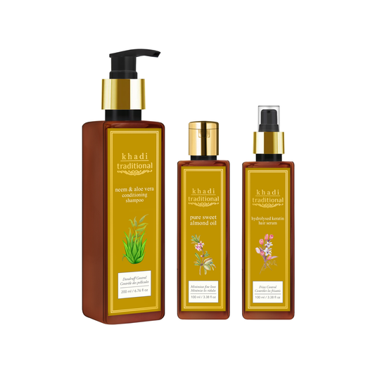 Khadi Traditional Revive, Repair & Shine Hair Kit
