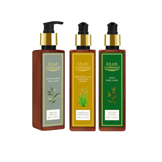 Khadi Traditional Neem Set