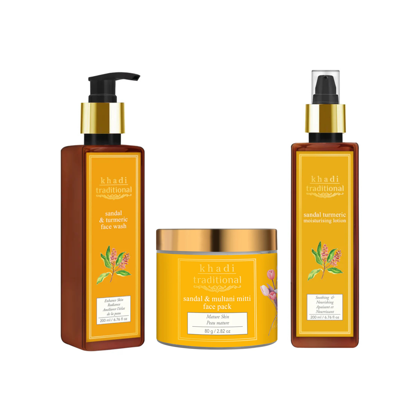 Sandalwood & Turmeric Glow Set