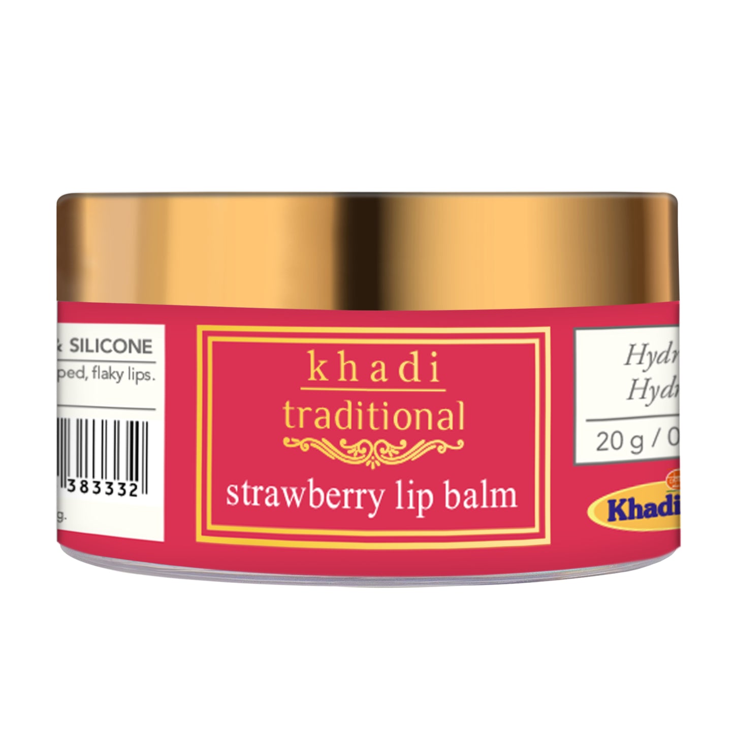 Khadi Traditional Strawberry Lip Balm