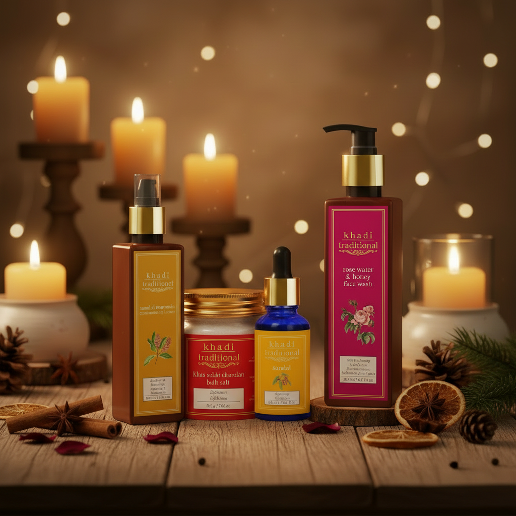 Warm Holiday Banner - Clear Labels